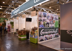 At Landgard, several members were exhibiting within the booth.